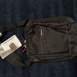 SwissGear Black Messenger Bag